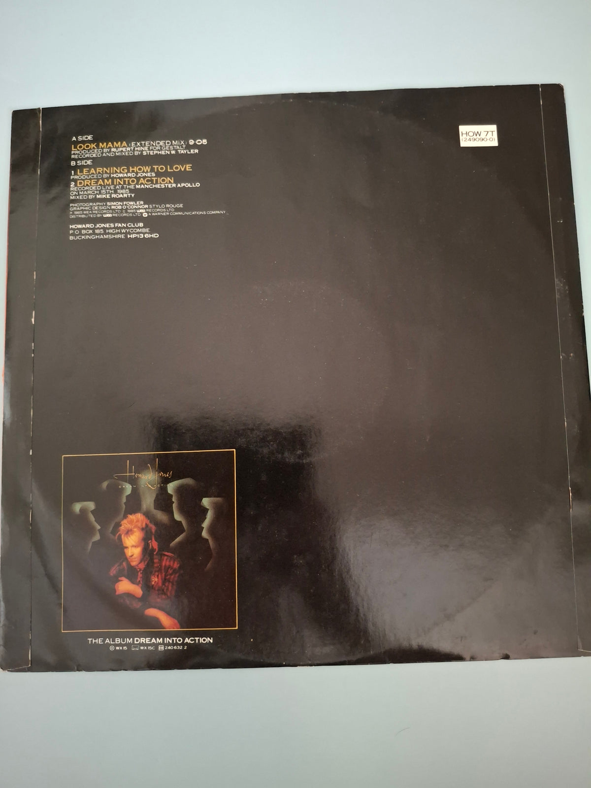 Howard Jones - Look Mama (Extended Mix) - Original UK First Pressing 12" Extended Maxi Vinyl Single (WEA, 1985)