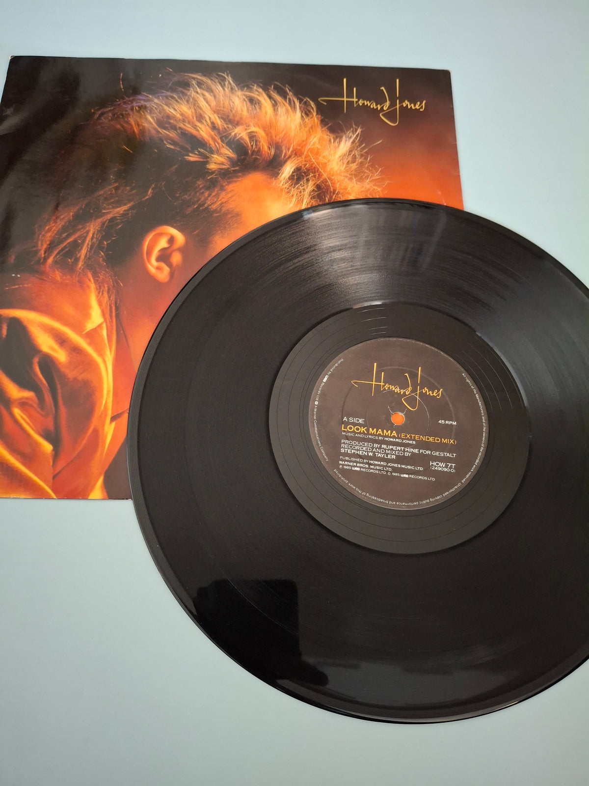 Howard Jones - Look Mama (Extended Mix) - Original UK First Pressing 12" Extended Maxi Vinyl Single (WEA, 1985)