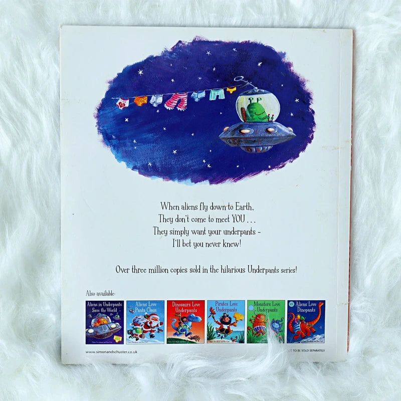 Illustrated Children's Picture Book Bundle - 3 Selection Set (Flanimals, Aliens Love Underpants)