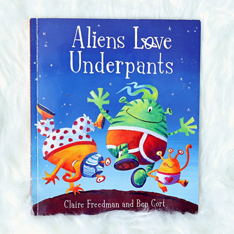Illustrated Children's Picture Book Bundle - 3 Selection Set (Flanimals, Aliens Love Underpants)