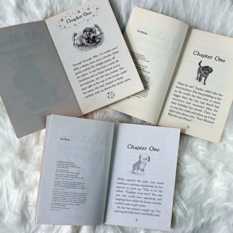 Children's Puppy Adventure Book Bundle - 3 Paperback Selection (Holly Webb & Justine Smith)