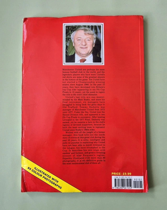 Vintage Manchester United Books Collection 1988-2013 Hardback Softback 4 Book Bundle