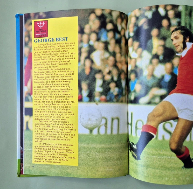 Vintage Manchester United Books Collection 1988-2013 Hardback Softback 4 Book Bundle