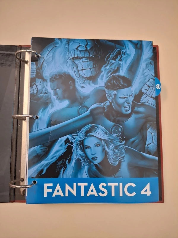 Marvel Fact Files - The Fantastic Four Special Complete Binder Set (Eaglemoss, 2013-2016) - Out of Print