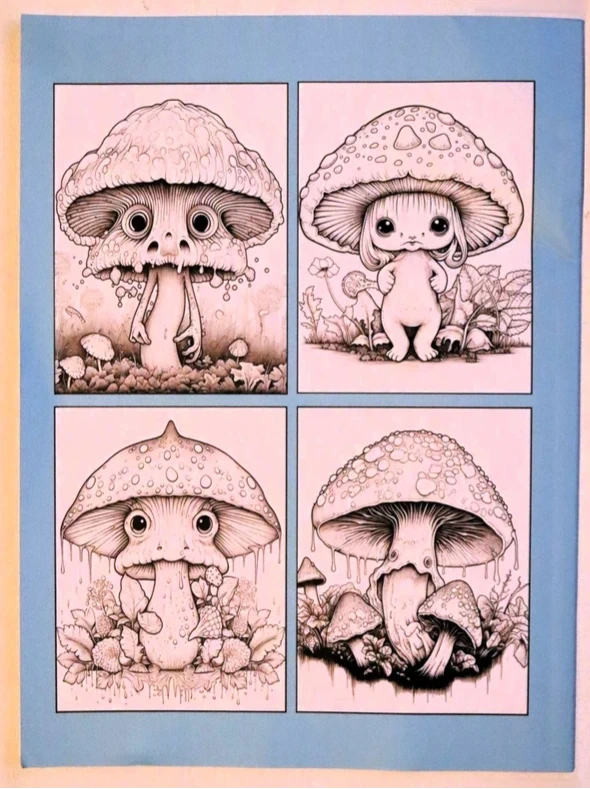 Ultimate Quirky Mushroom Creativity Kit & Art Bundle – 7-Piece Gift Set (New & Unused)