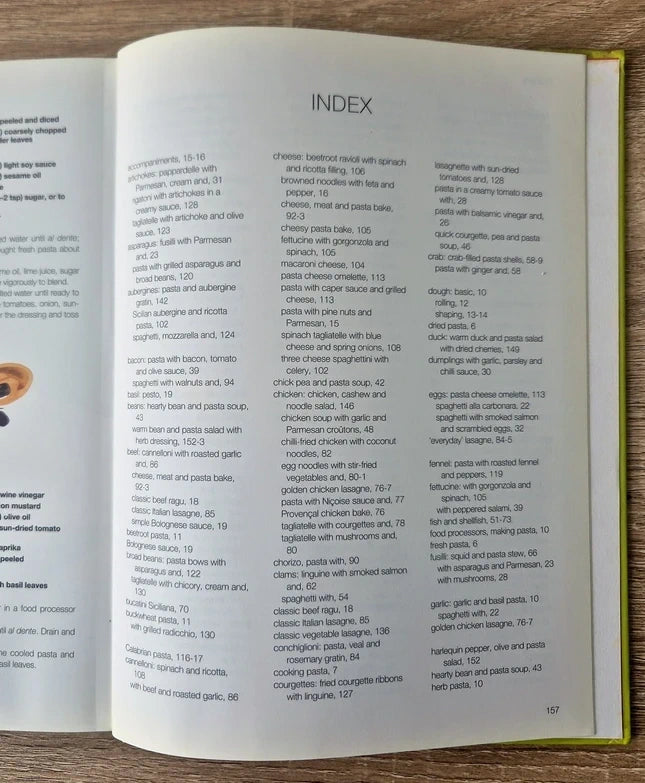 Pasta: Italian, Asian, American... and More by Judith Hill (1995, Food & Wine Books First Edition Hardback)