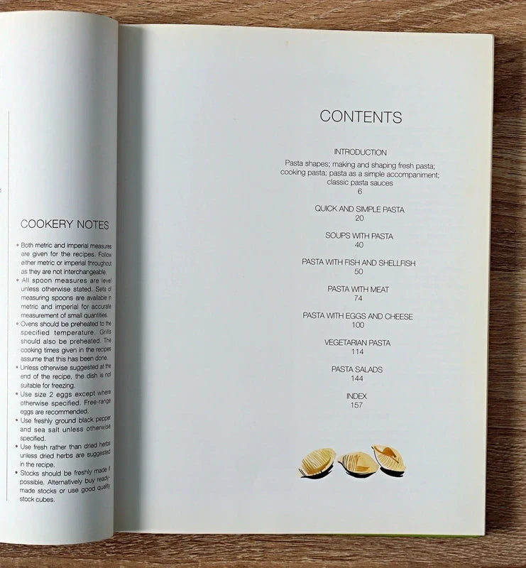 Pasta: Italian, Asian, American... and More by Judith Hill (1995, Food & Wine Books First Edition Hardback)