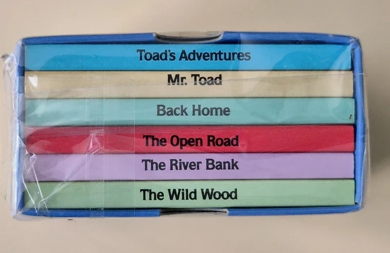 Vintage 1988 "Little Treasury of The Wind in the Willows" Mini Board Book Set – 6 Volumes (Factory Sealed / Rare)