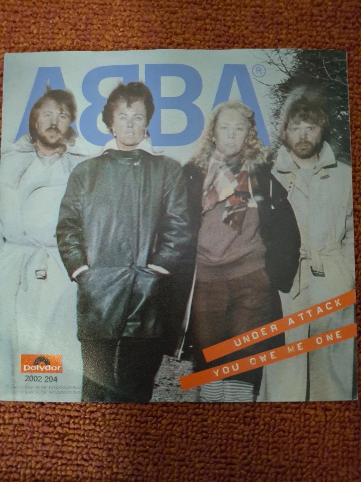 ABBA - Under Attack (1982) 7" Vinyl Single | Polydor Netherlands Pressing (VG/VG)