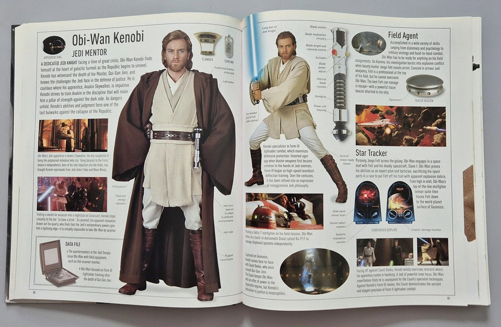 Star Wars DK Hardback Visual Reference Book Bundle Complete & Rogue One Guides