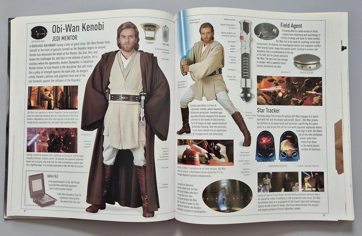 Star Wars DK Hardback Visual Reference Book Bundle Complete & Rogue One Guides