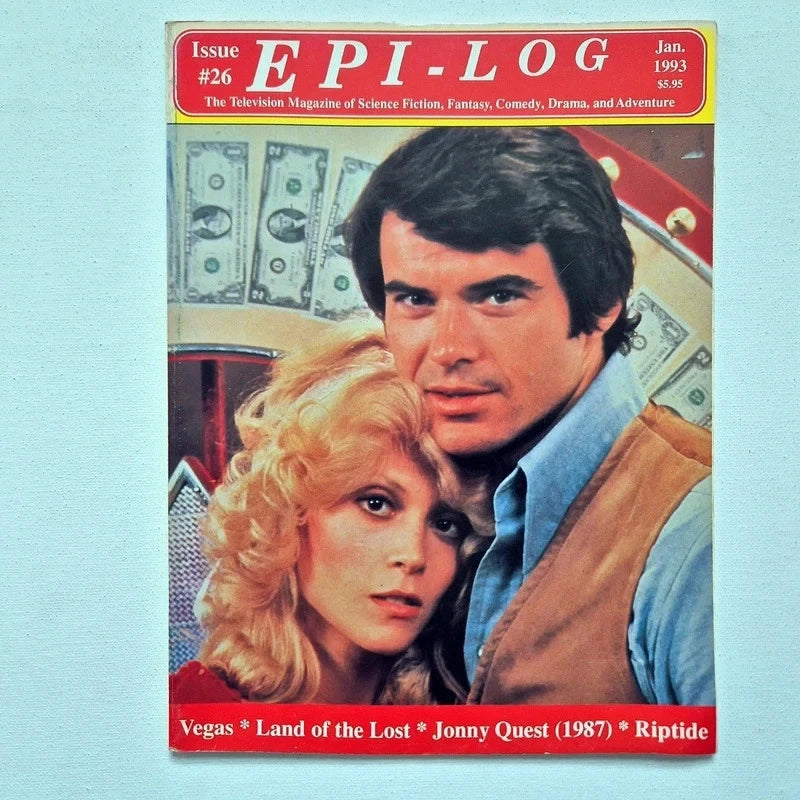 Vintage Epi-Log Magazine Lot (7 Issues, 1991–1993) – Rare Cult TV & Sci-Fi Episode Guides