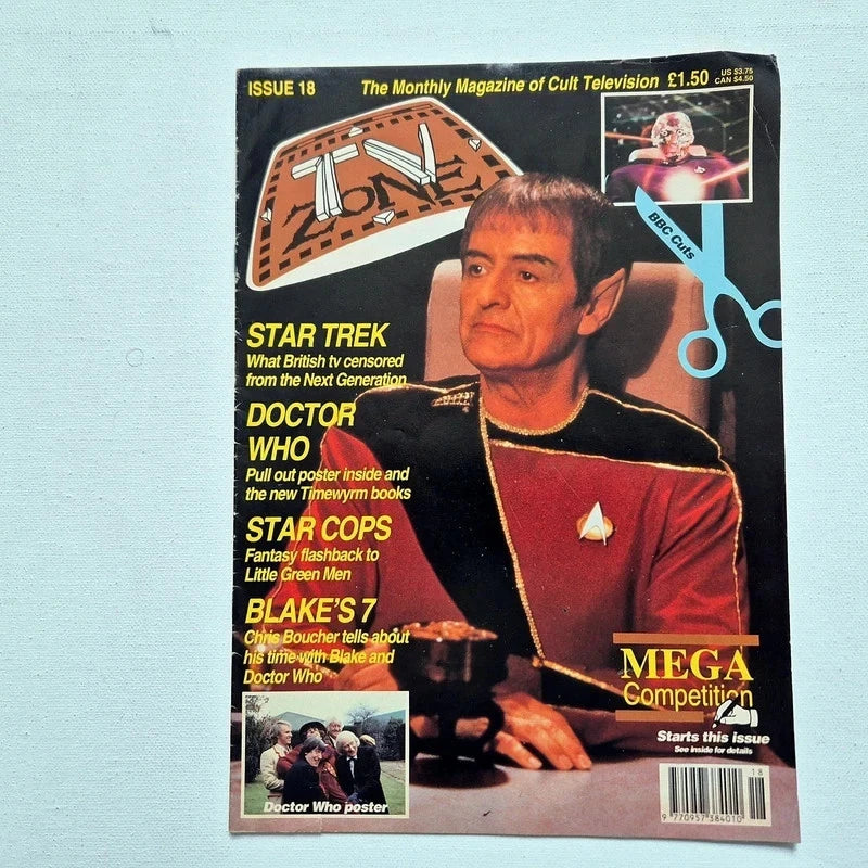 Vintage Sci-Fi & Cult TV Magazine Collection – 8-Issue Lot (Doctor Who, Star Trek, Starlog, Starburst, Cult Times)
