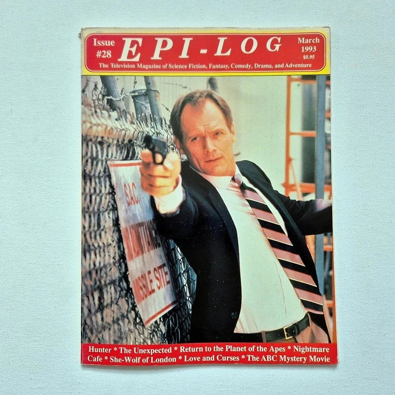 Vintage Epi-Log Magazine Lot (7 Issues, 1991–1993) – Rare Cult TV & Sci-Fi Episode Guides