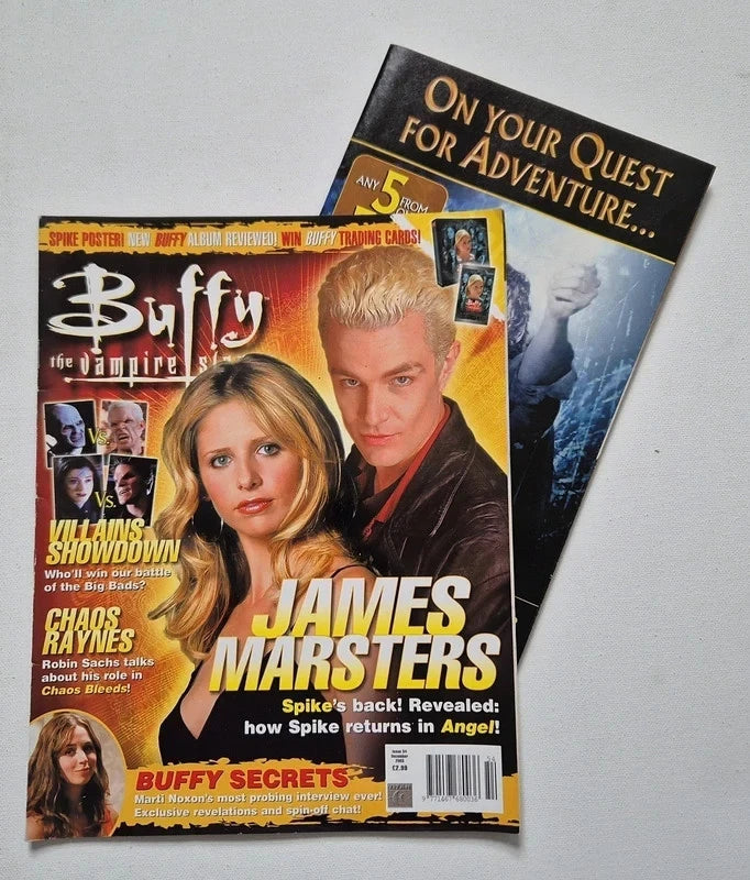 Buffy The Vampire Slayer Official Magazine – 9 Issue Collector Lot (Nos. 50-55, 58, 67, 68) - Very Good Condition
