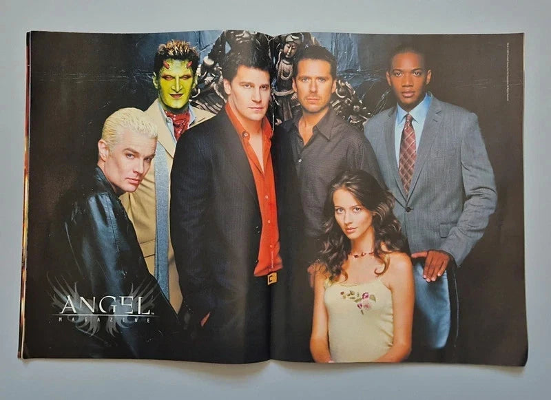 Angel Magazine Bundle – Issues 4, 5, 6, 16 – Rare T-Shirt Transfer & Posters