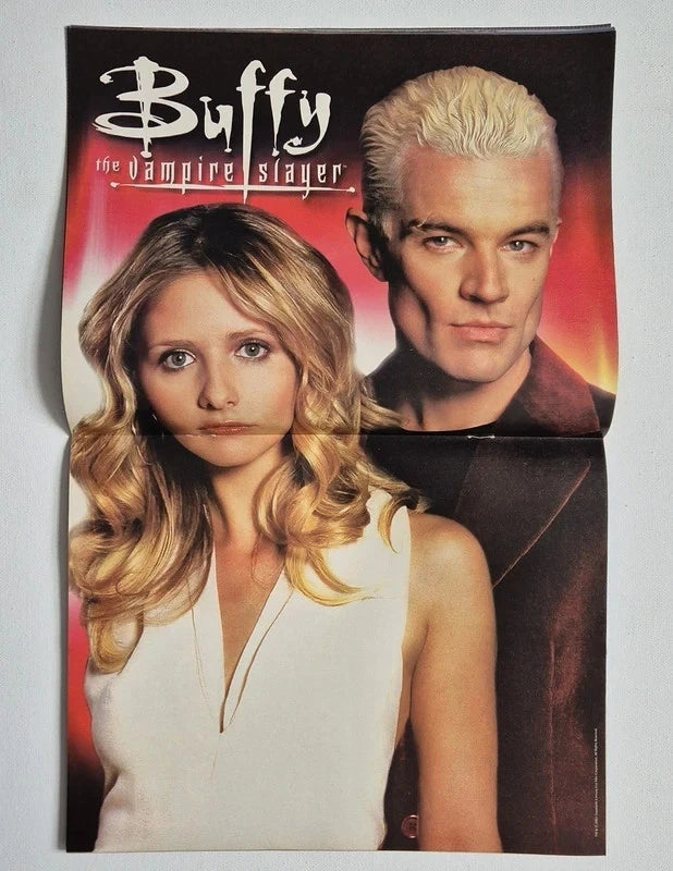 Buffy The Vampire Slayer Official Magazine – Vintage Final Season 9-Issue "Time Capsule" Collector’s Lot (Issues 40-48) – W/ RARE Tattoos, Valentine Card & Intact Posters