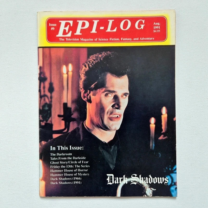 Vintage Epi-Log Magazine Lot (7 Issues, 1991–1993) – Rare Cult TV & Sci-Fi Episode Guides