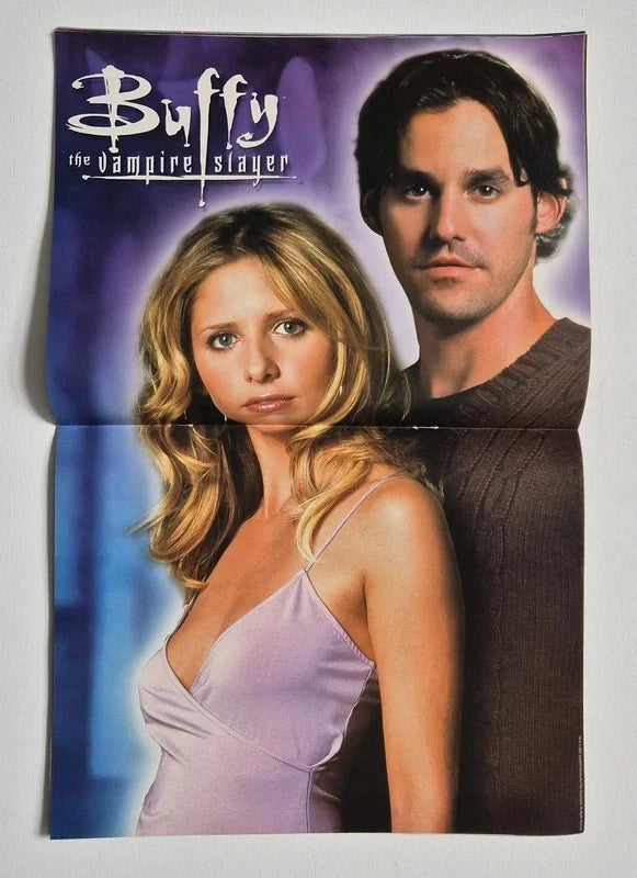 Buffy The Vampire Slayer Official Magazine – Vintage Final Season 9-Issue "Time Capsule" Collector’s Lot (Issues 40-48) – W/ RARE Tattoos, Valentine Card & Intact Posters