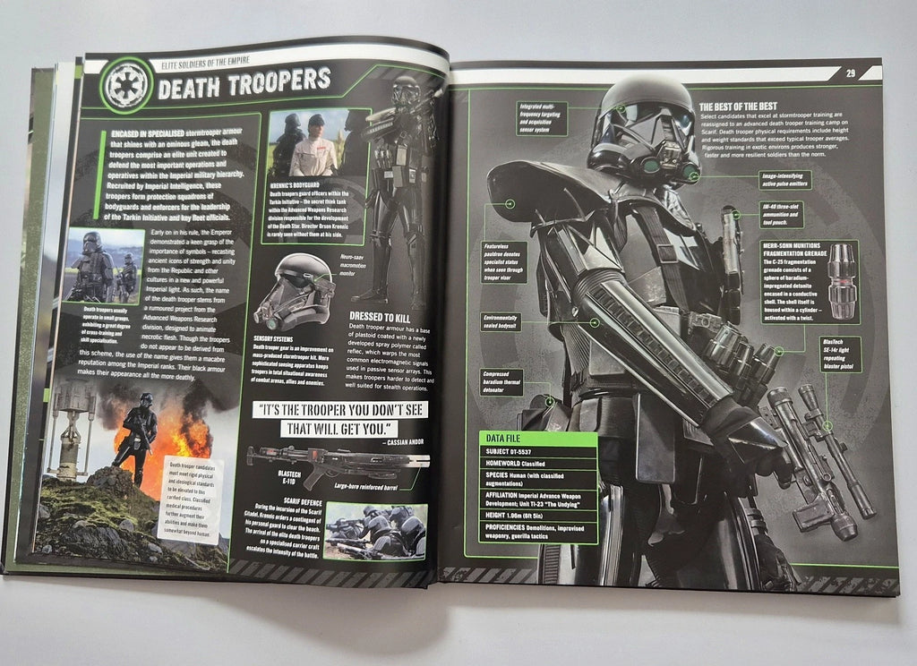 Star Wars DK Hardback Visual Reference Book Bundle Complete & Rogue One Guides