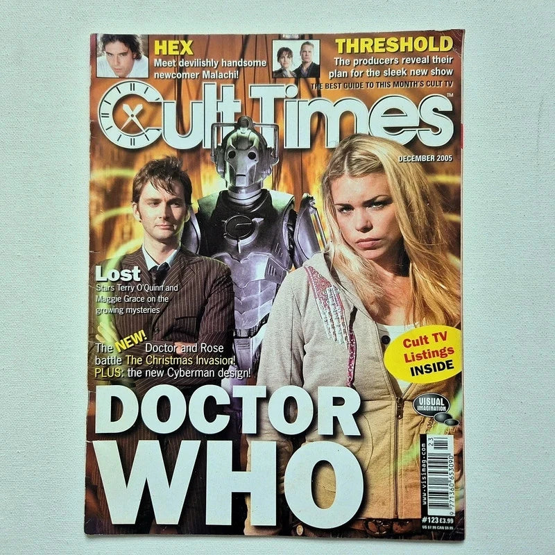Vintage Sci-Fi & Cult TV Magazine Collection – 8-Issue Lot (Doctor Who, Star Trek, Starlog, Starburst, Cult Times)