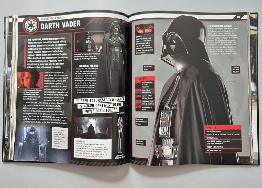 Star Wars DK Hardback Visual Reference Book Bundle Complete & Rogue One Guides