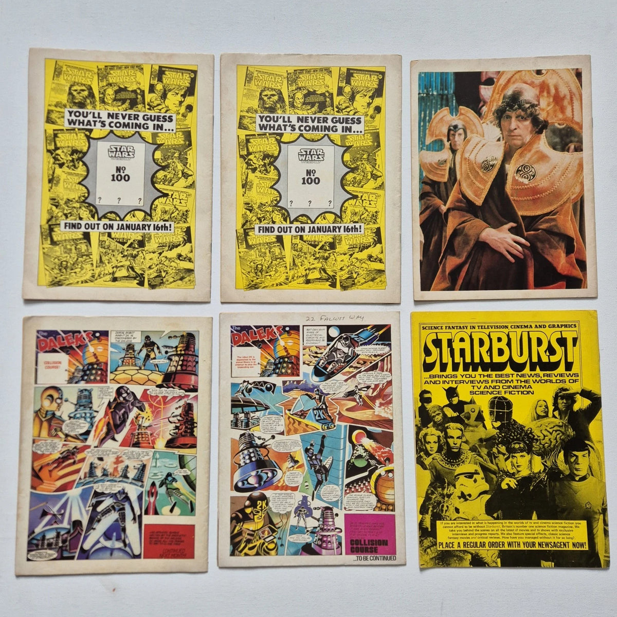 30 x Vintage Doctor Who Magazine Job Lot (1980-1995) - Classic Era Archive Collection