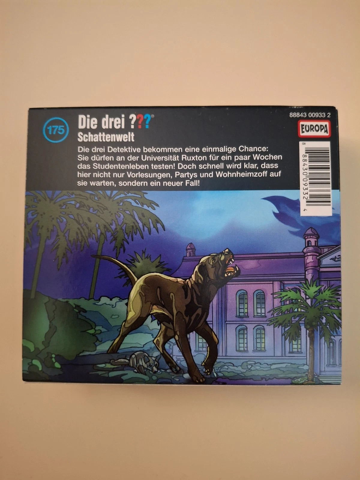 Die drei ??? - Folge 175 Schattenwelt Original 2015 German 3-CD Box Set (Europa 88843 00933 2)