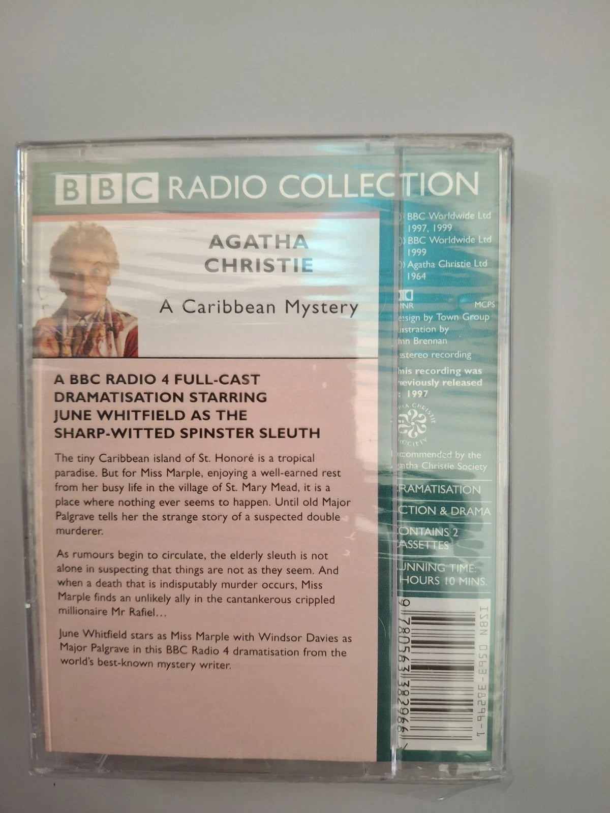 Agatha Christie A Caribbean Mystery BBC Radio Collection Sealed Double Cassette Tape