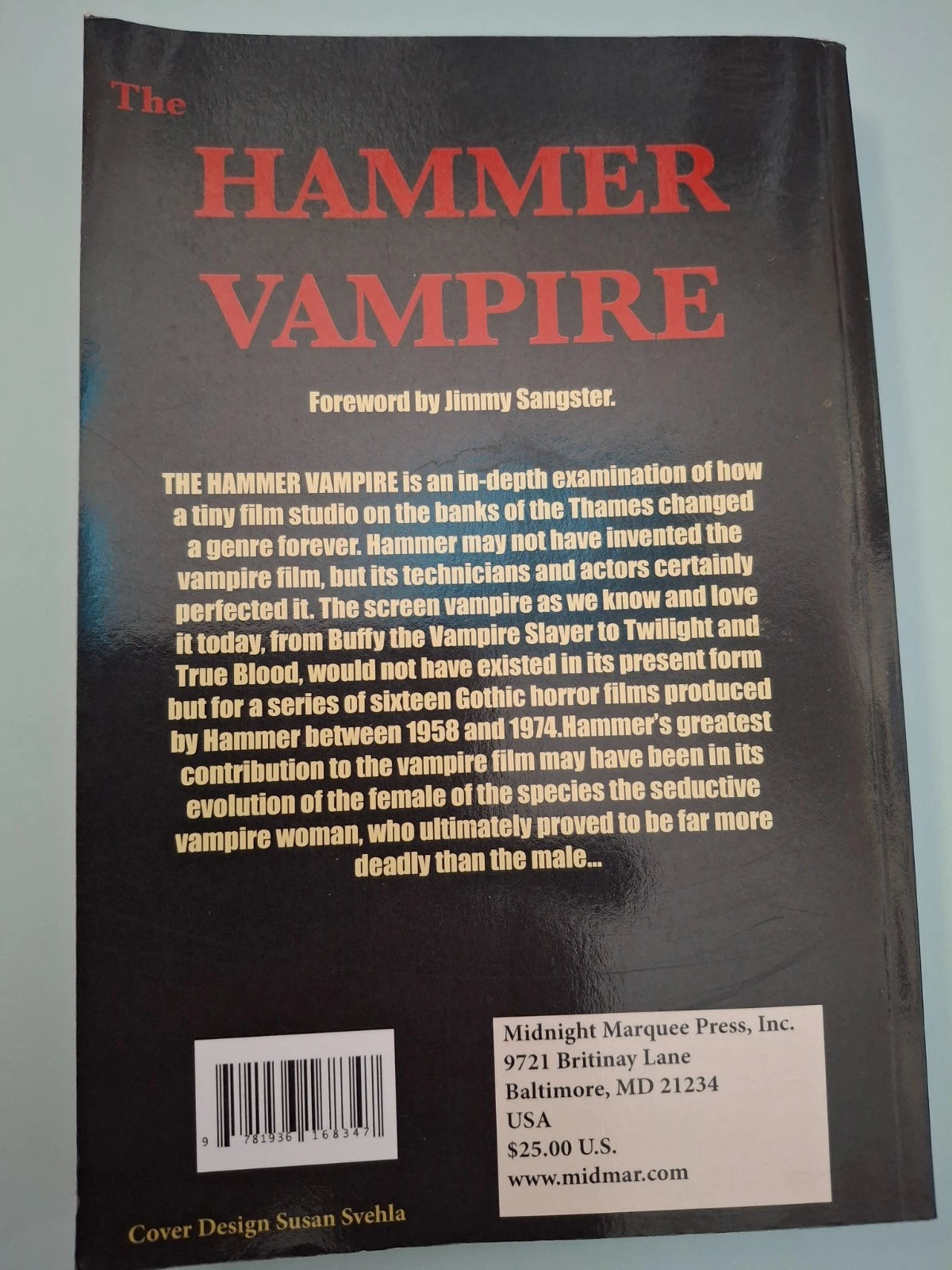British Cult Cinema: The Hammer Vampire by Bruce G. Hallenbeck (Paperback, 2010)