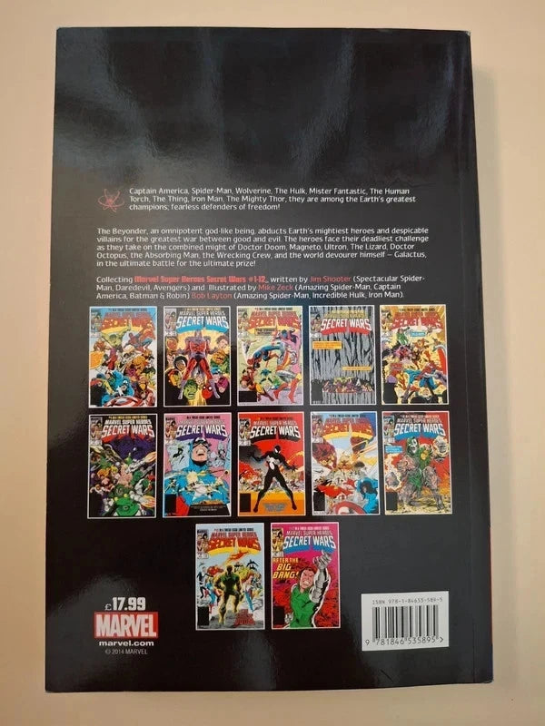 Marvel Super Heroes: Secret Wars 30th Anniversary Edition Graphic Novel (2014)