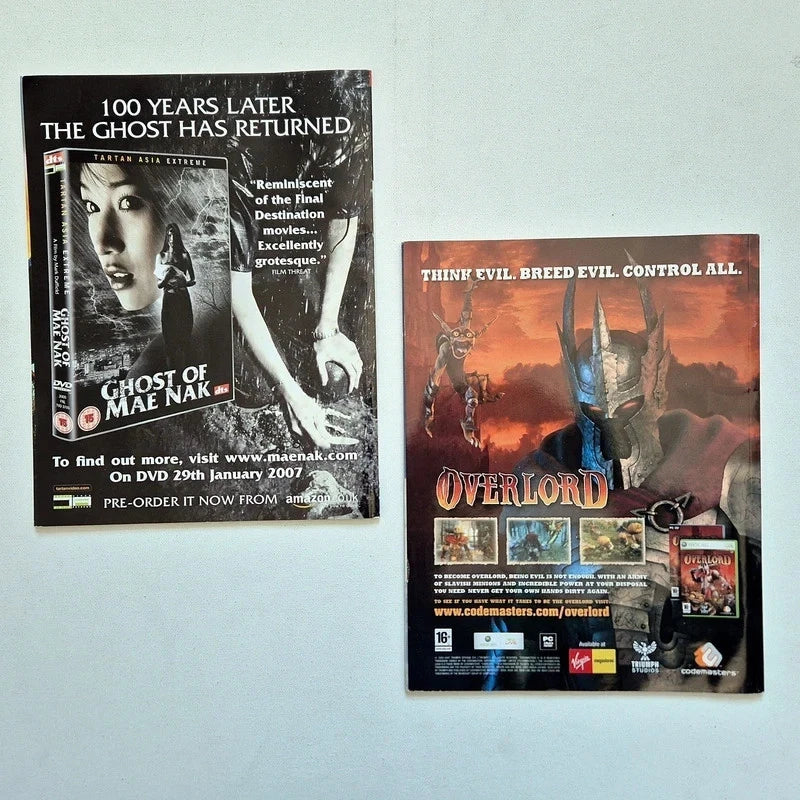 Vintage Beyond Magazine - Issues 3 & 8 Bundle (Paranormal, UFOs & Conspiracies) - 2-Piece Set