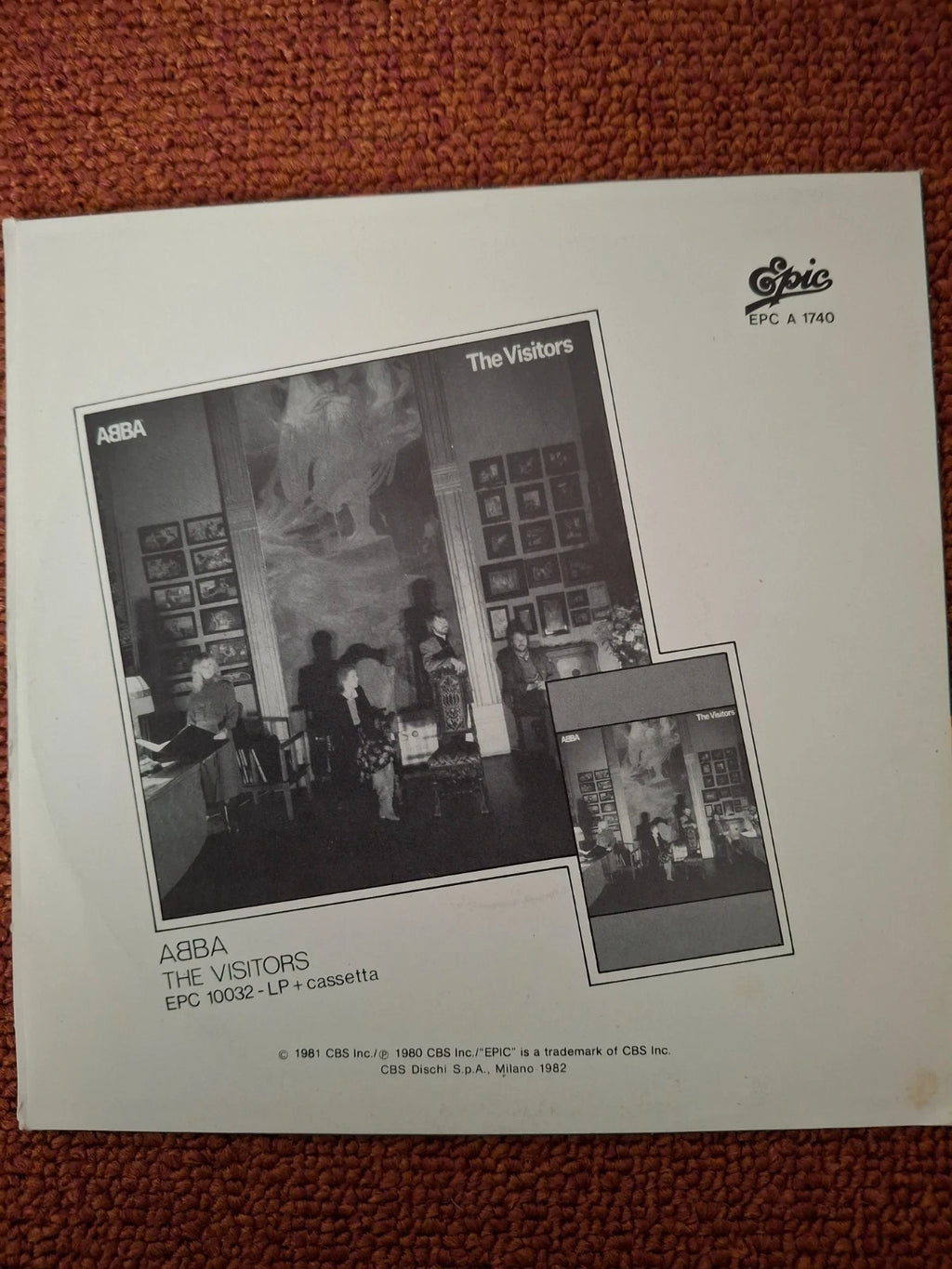 ABBA – One Of Us (1981) | Rare Italian Pressing Epic 7" Vinyl Single