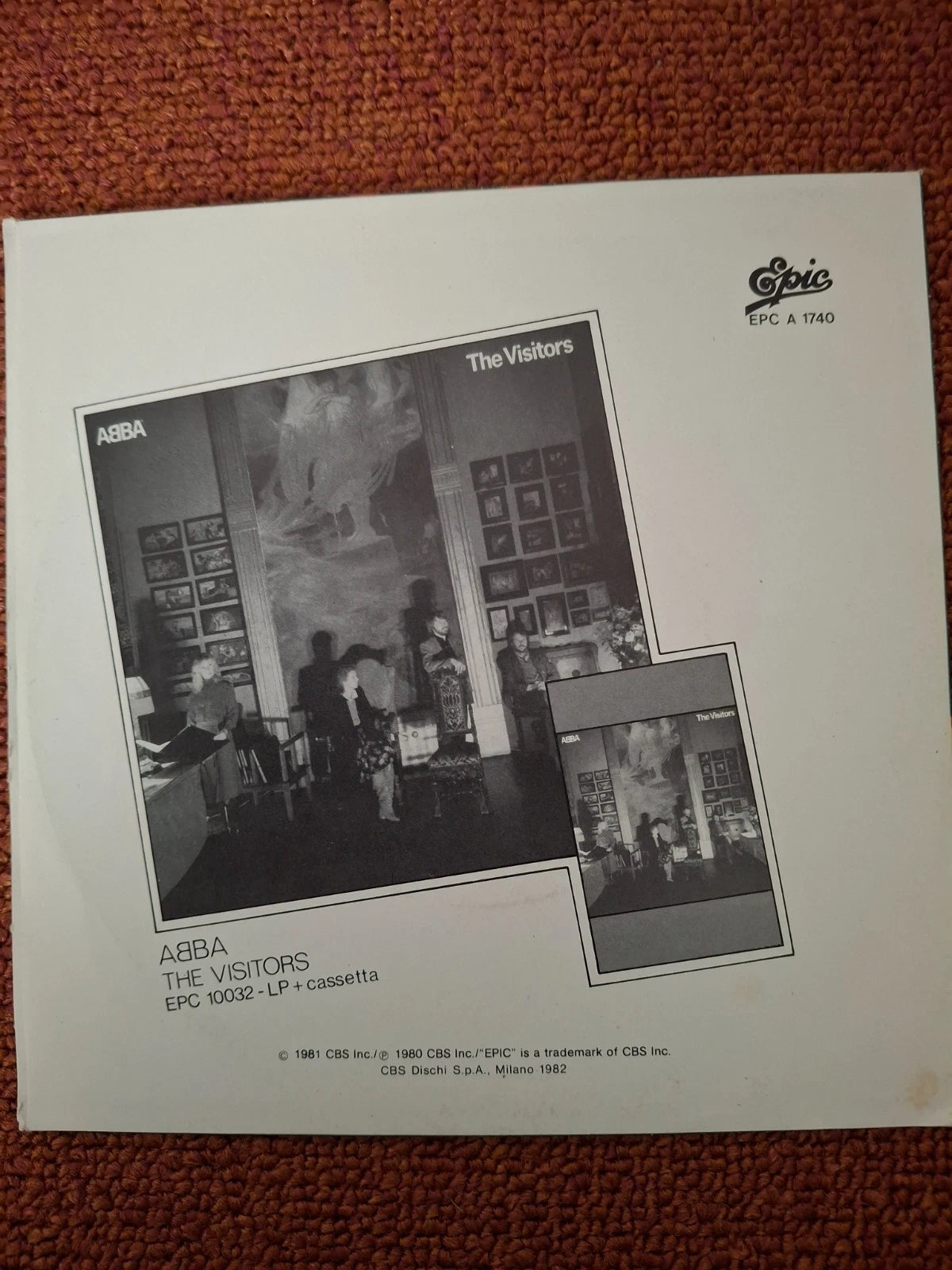ABBA – One Of Us (1981) | Rare Italian Pressing Epic 7" Vinyl Single