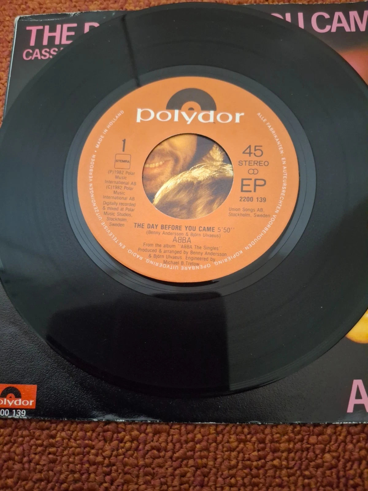 ABBA – The Day Before You Came (1982) | Original Dutch Pressing Polydor 7" Vinyl Single