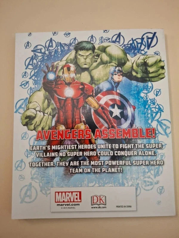 Marvel Avengers: The Insider’s Guide (DK 2015 First Edition) – Excellent Condition