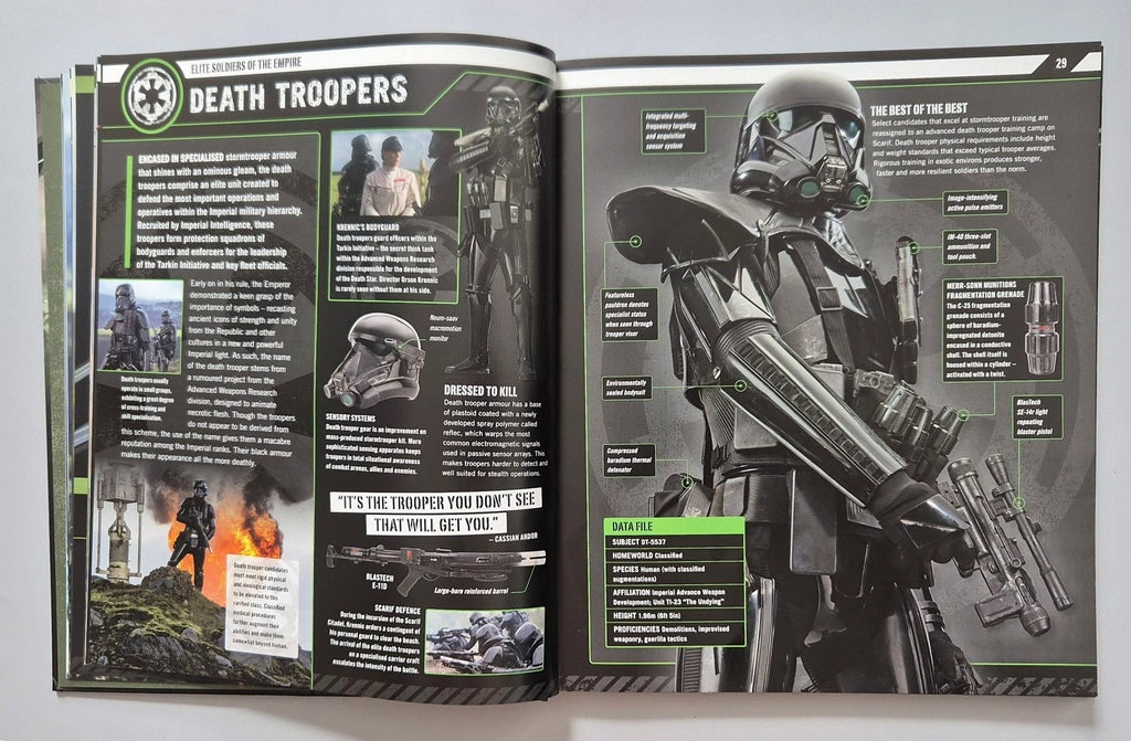 Star Wars DK Hardback Visual Reference Book Bundle Complete & Rogue One Guides
