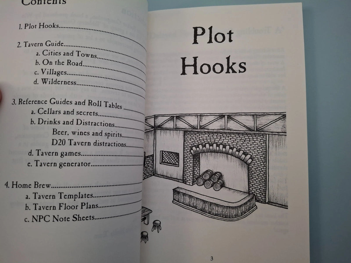Pocket Companion: A Tavern Guide Tabletop RPG Book Wisdom Save Media (Very Good)