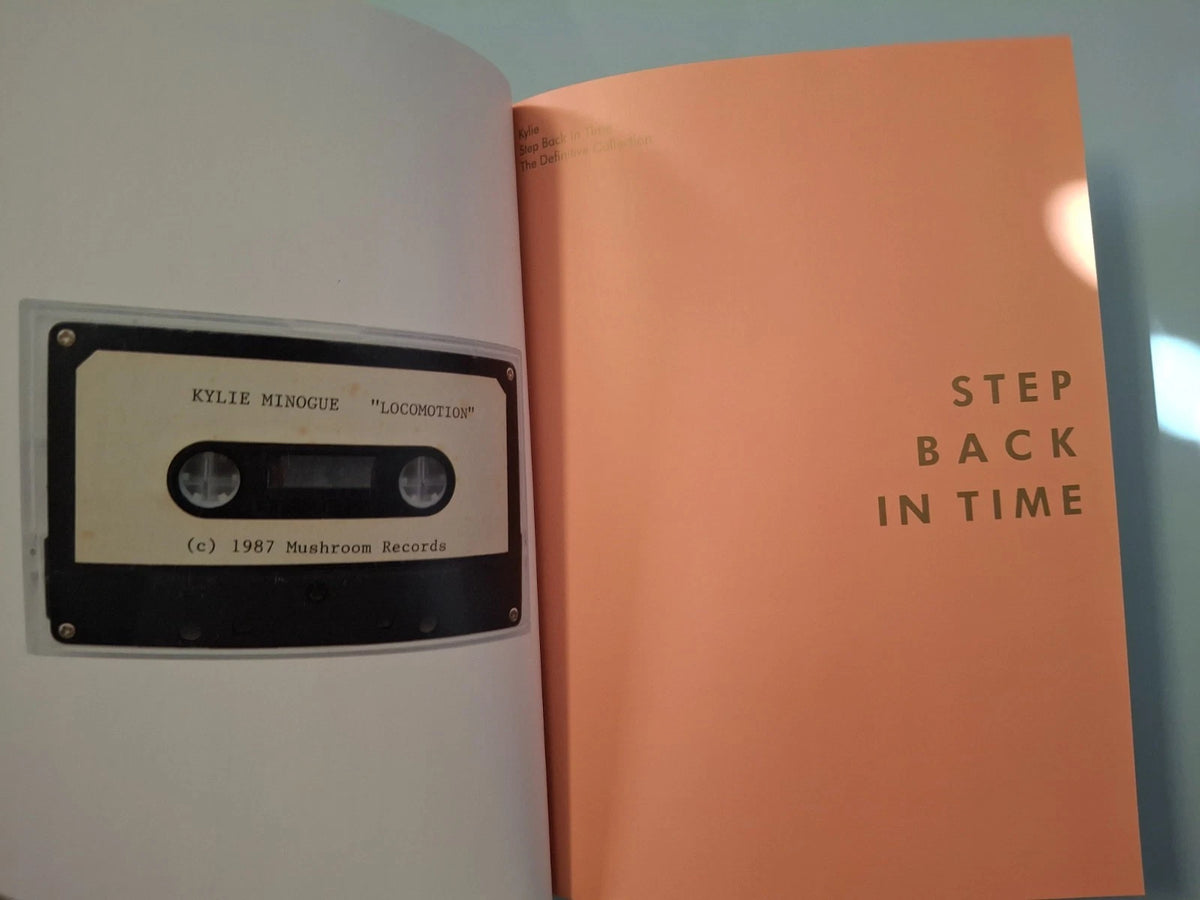 Kylie Minogue - Step Back in Time: The Definitive Collection (Deluxe Hardback Book 2CD Edition)