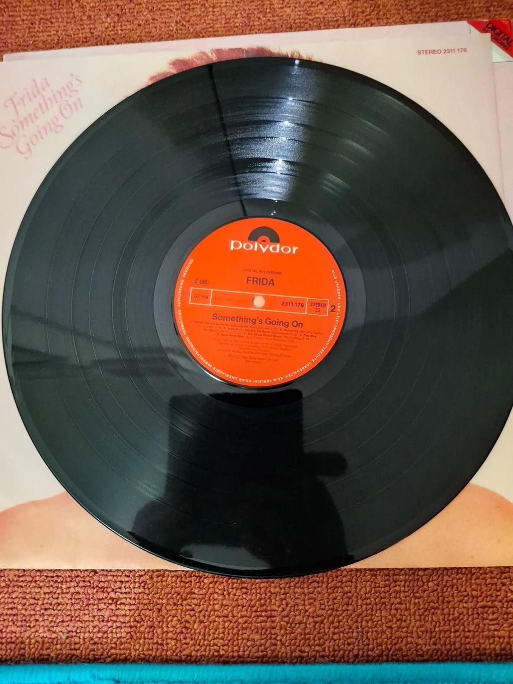 Frida (ABBA) - Something's Going On (1982) Vinyl LP - Original West German Polydor Pressing (2311 176)