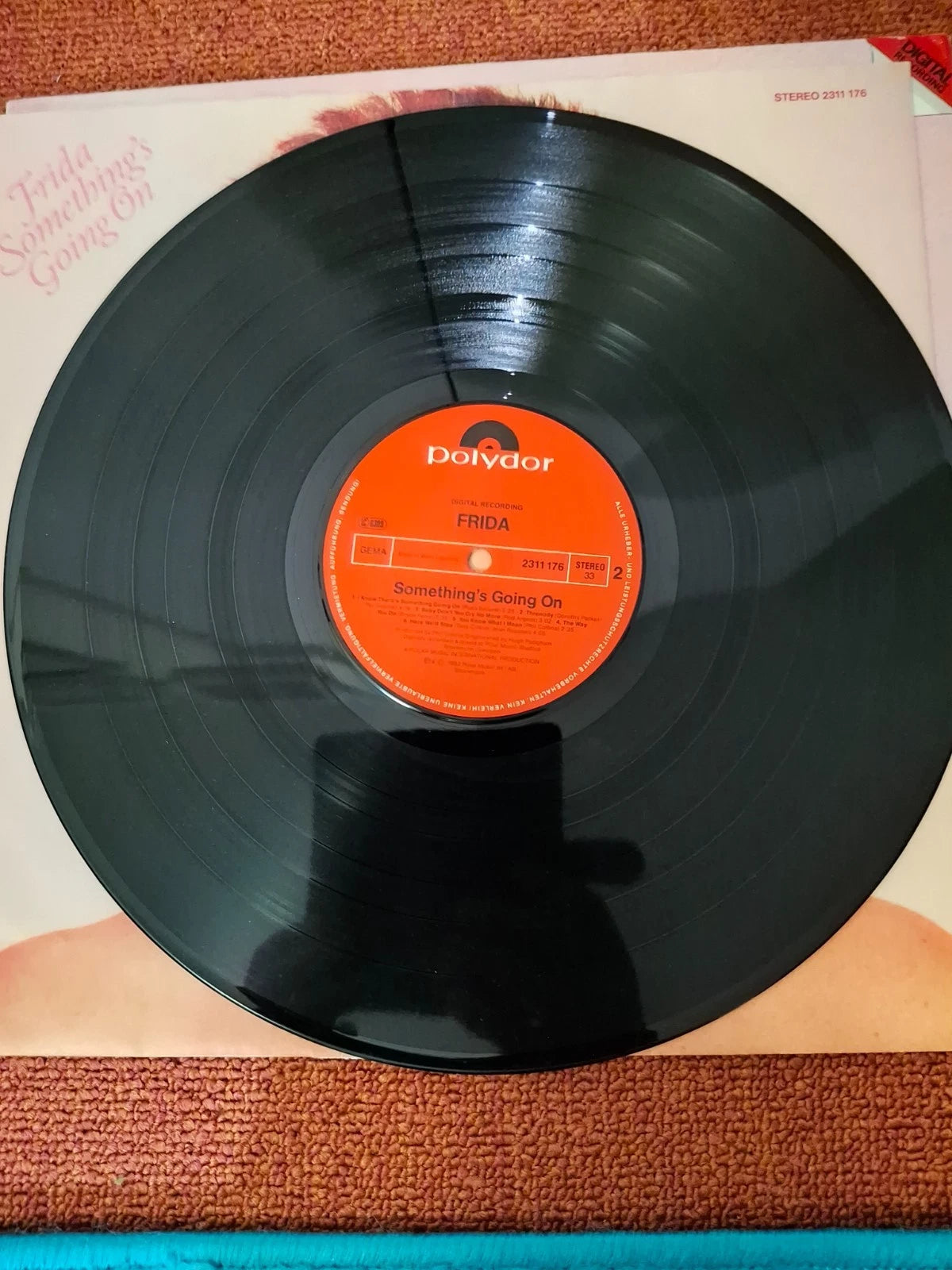 Frida (ABBA) - Something's Going On (1982) Vinyl LP - Original West German Polydor Pressing (2311 176)