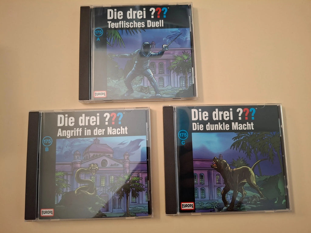 Die drei ??? - Folge 175 Schattenwelt Original 2015 German 3-CD Box Set (Europa 88843 00933 2)