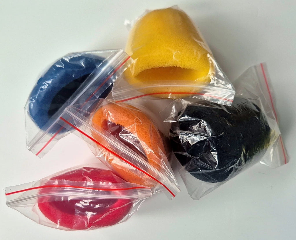 Pulse MWS-5PK Microphone Foam Windshields Covers Multicoloured Pack of 5 NEW
