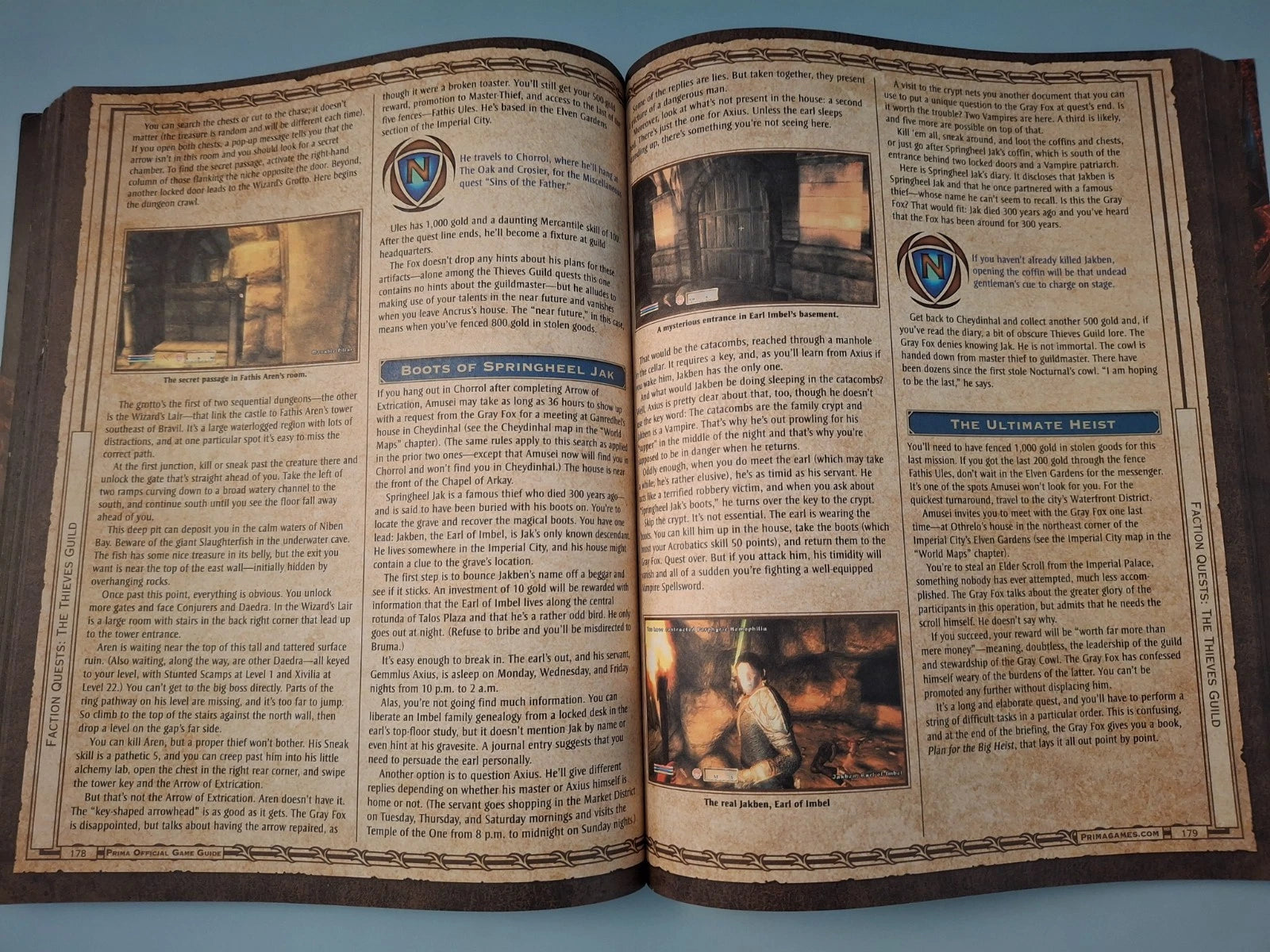 The Elder Scrolls IV: Oblivion Official Game Guide (Prima 2006 First Edition) – Very Good Condition