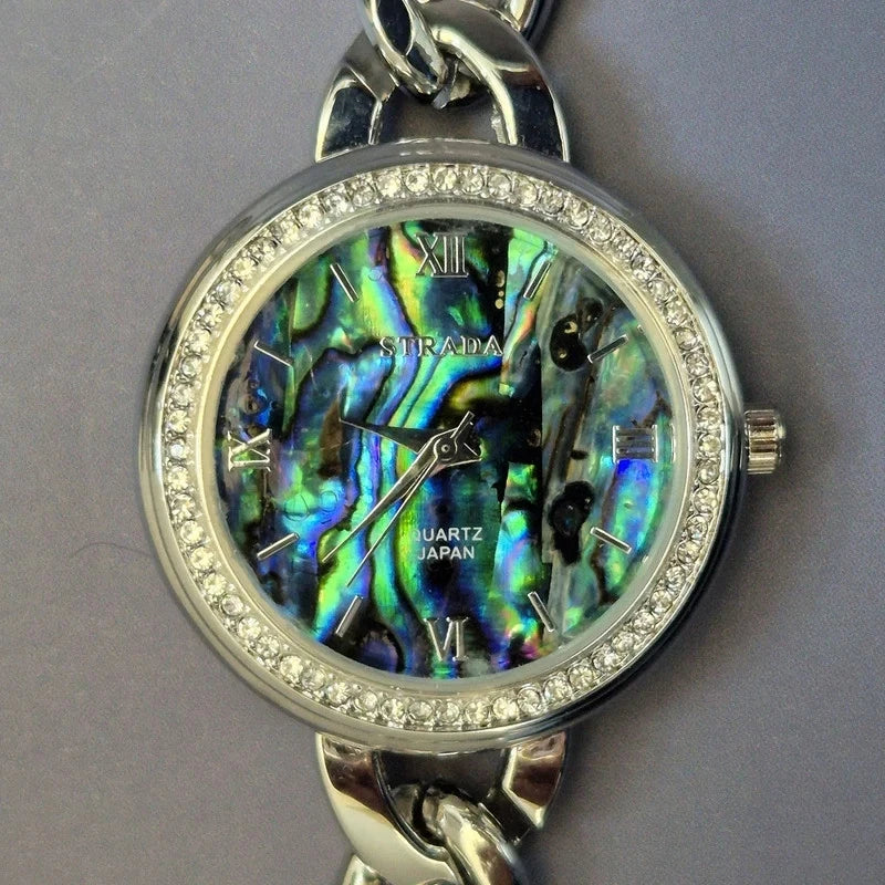 Watches Y2K Heart & Abalone Shell Cocktail Watches