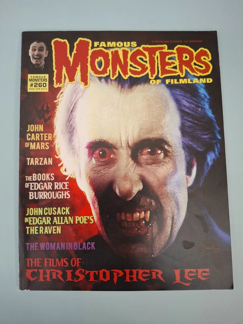 Famous Monsters of Filmland #260 Mar/Apr 2012 Horror Magazine - Very Good Condition