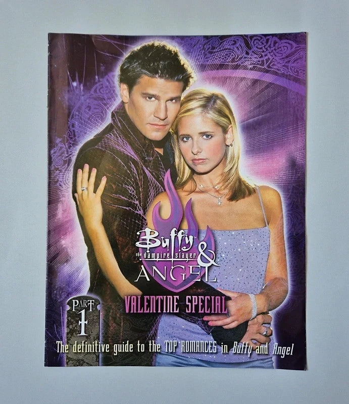 Buffy #57 & Angel #7 Rare Complete Magazine Set – Valentine Specials Part 1 & 2 + Posters