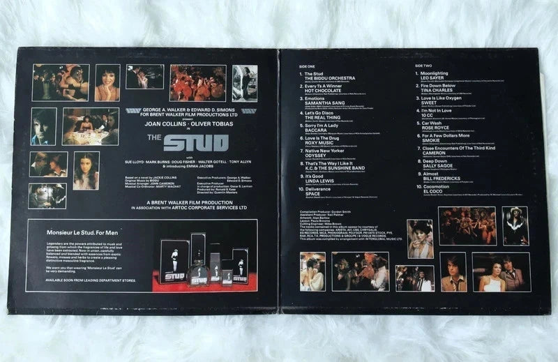 Vintage Joan Collins "The Stud" & "The Bitch" Ultimate Collector's Bundle – 2x Vinyl LPs + Sealed Blu-Ray Box Set