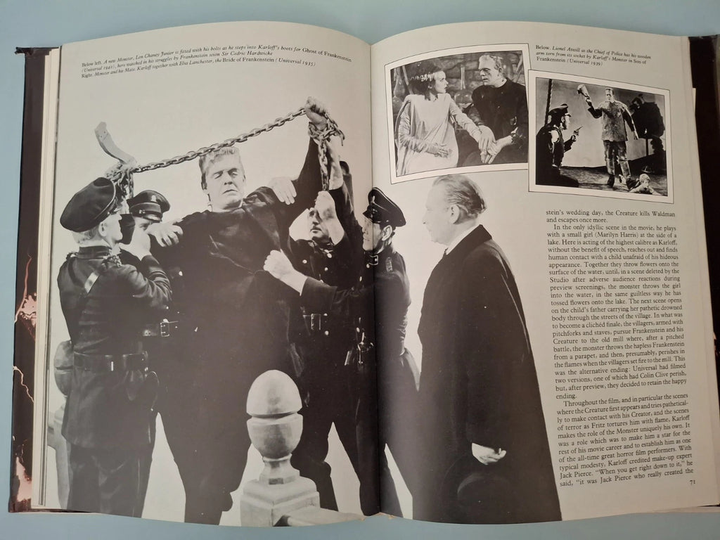 Monsters & Vampires Alan Frank 1976 Hardback Book Movie Treasury Vintage Horror
