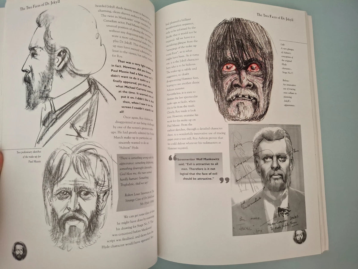Greasepaint & Gore: The Hammer Monsters of Roy Ashton (1999) Cushing Intro VG